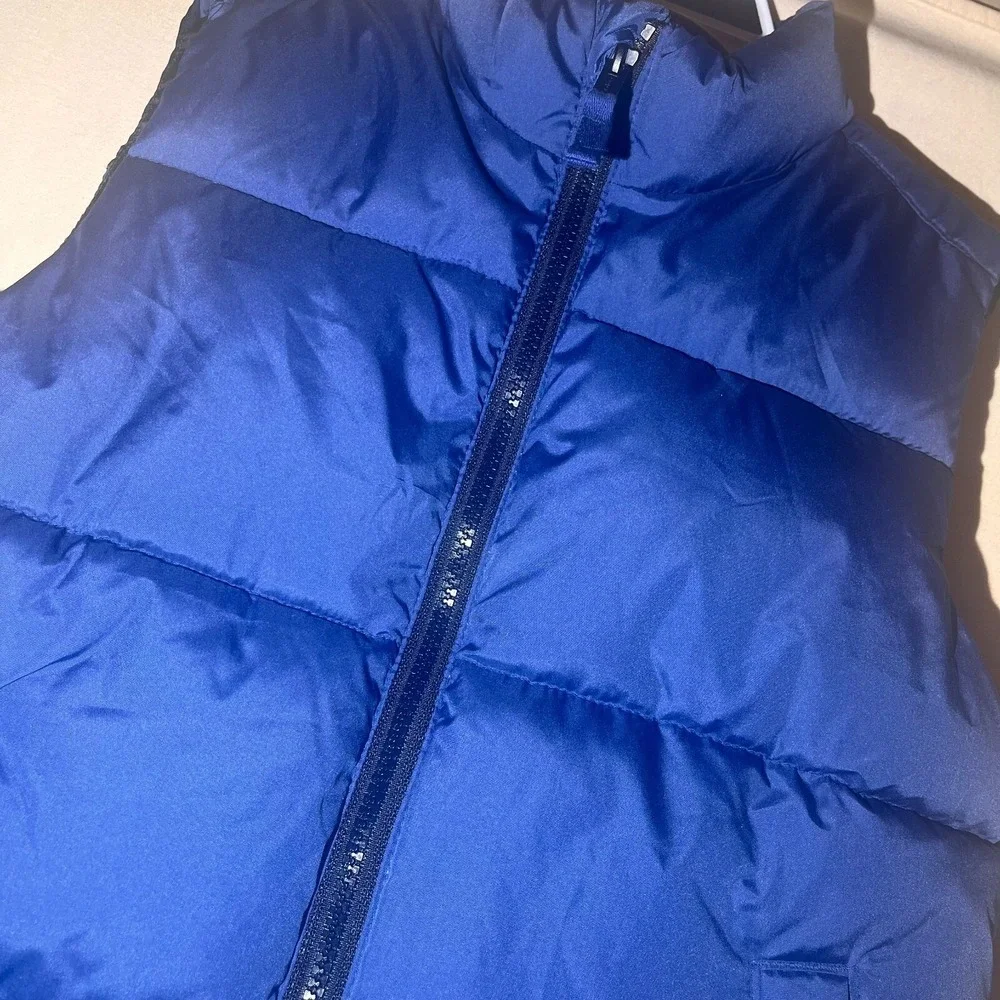 Old Navy Youth Sz Small (6-7) Puffer Vest Boys Blue Outdoors Kids A23